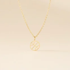 Pendentif Aster Or Jaune