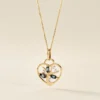 Pendentif Baylee Or Jaune Topaze Oxyde De Zirconium