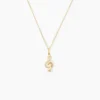 Pendentif Caprais Or Jaune Oxydes De Zirconium