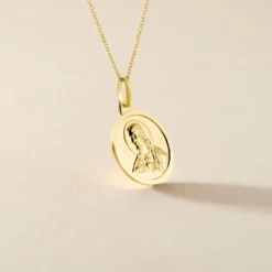 Pendentif Christ Or Jaune