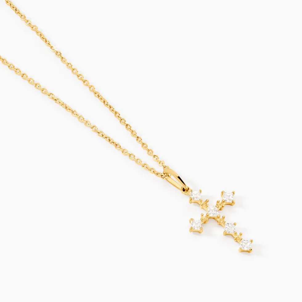 Pendentif Cleto Or Jaune Oxyde De Zirconium