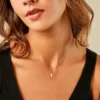 Pendentif Clodagh Or Jaune Oxyde De Zirconium