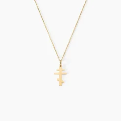 Pendentif Cobeia Orthodoxe Or Jaune
