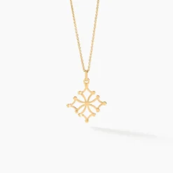 Pendentif Dajo Croix Occitane Or Jaune