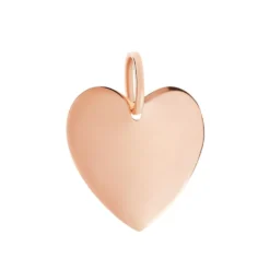 Pendentif Eba Argent Rose