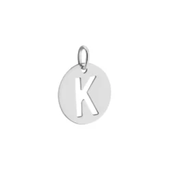 Pendentif Elio K Argent Blanc