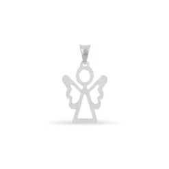 Pendentif Estrellita Ange Or Blanc