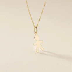 Pendentif Estrellita Garcon Or Jaune