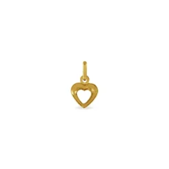 Pendentif Eudocie Coeur Bombe Or Jaune