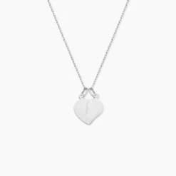 Pendentif Eudocie Or Blanc