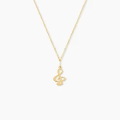 Pendentif Fausta Musique Or Jaune
