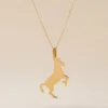 Pendentif Gilberto Cheval Or Jaune