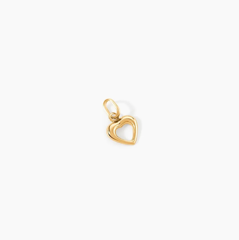 Pendentif Gill Coeur Bombe Or Jaune