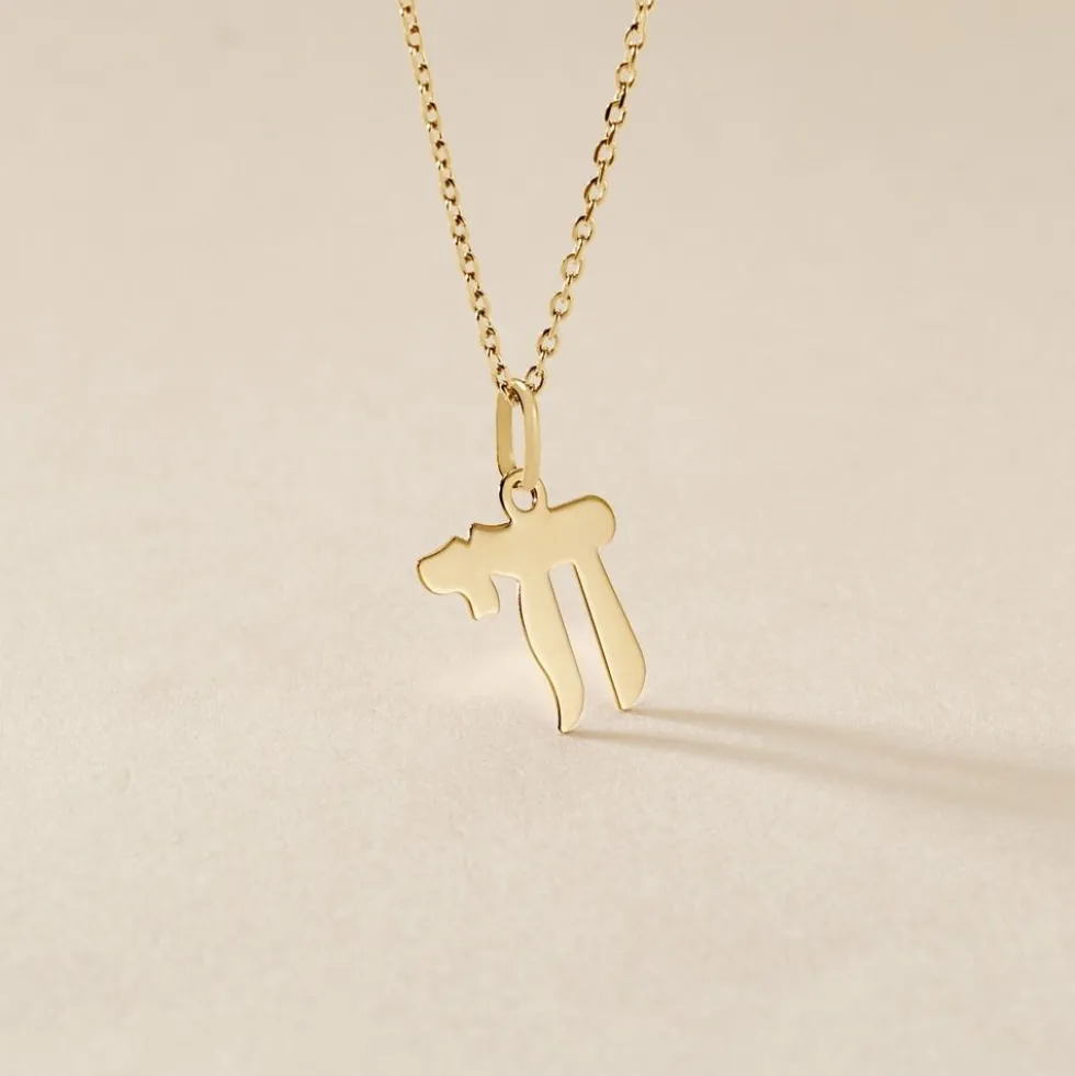 Pendentif Hai Or Jaune