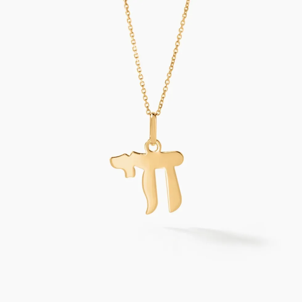 Pendentif Hai Or Jaune