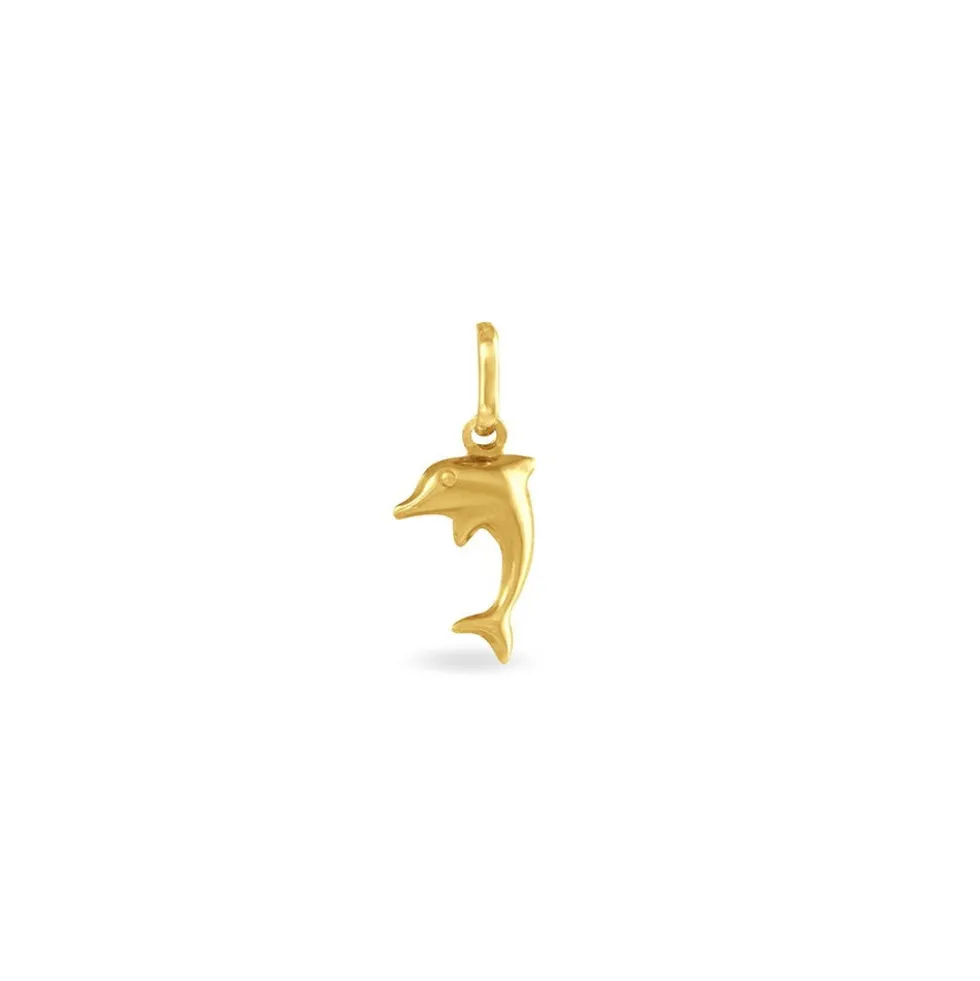 Pendentif Haizia Dauphin Or Jaune