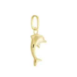 Pendentif Haizia Dauphin Or Jaune