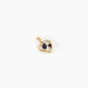Pendentif Hallam Or Jaune Saphir Diamant