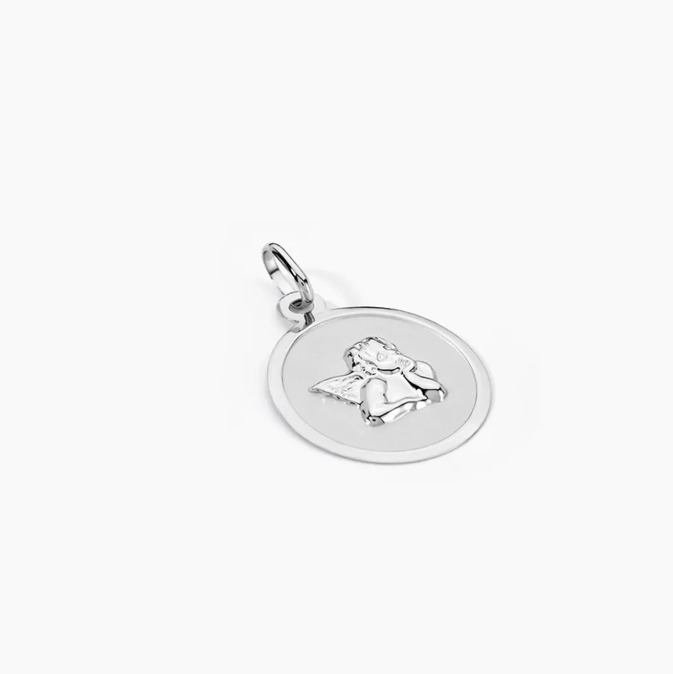 Pendentif Hannae Or Blanc