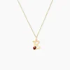 Pendentif Helidie Coccinelle Lettre Or Jaune
