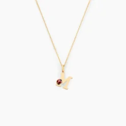 Pendentif Helidie Coccinelle Lettre Or Jaune
