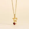 Pendentif Helidie Coccinelle Lettre Or Jaune