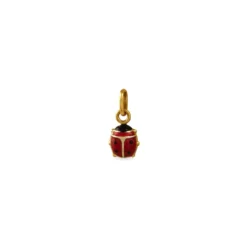 Pendentif Helidie Coccinelle Or Jaune