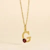 Pendentif Helidie Coccinelle Lettre Or Jaune