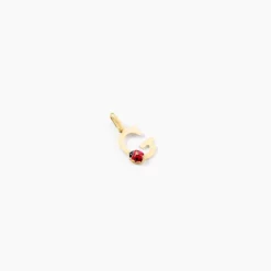 Pendentif Helidie Coccinelle Lettre Or Jaune