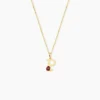 Pendentif Helidie Coccinelle Lettre Or Jaune