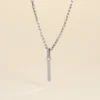 Pendentif Ionia Lettre Or Blanc