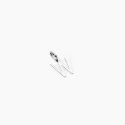 Pendentif Ionia Lettre Or Blanc