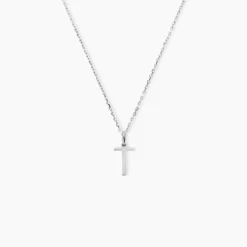 Pendentif Ionia Lettre Or Blanc