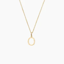 Pendentif Ionia Lettre Or Jaune
