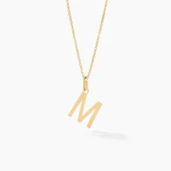 Pendentif Ionia Lettre Or Jaune