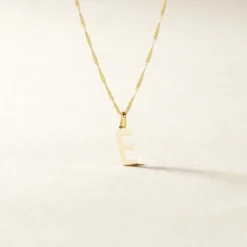 Pendentif Ionia Lettre Or Jaune