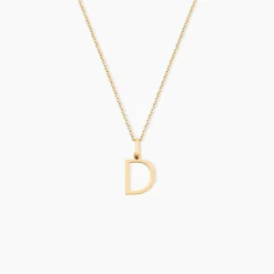 Pendentif Ionia Lettre Or Jaune