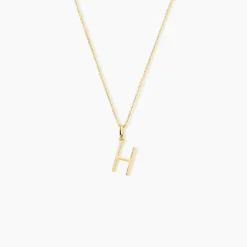 Pendentif Ionia Lettre Or Jaune