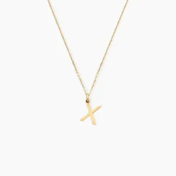 Pendentif Ionia Lettre Or Jaune