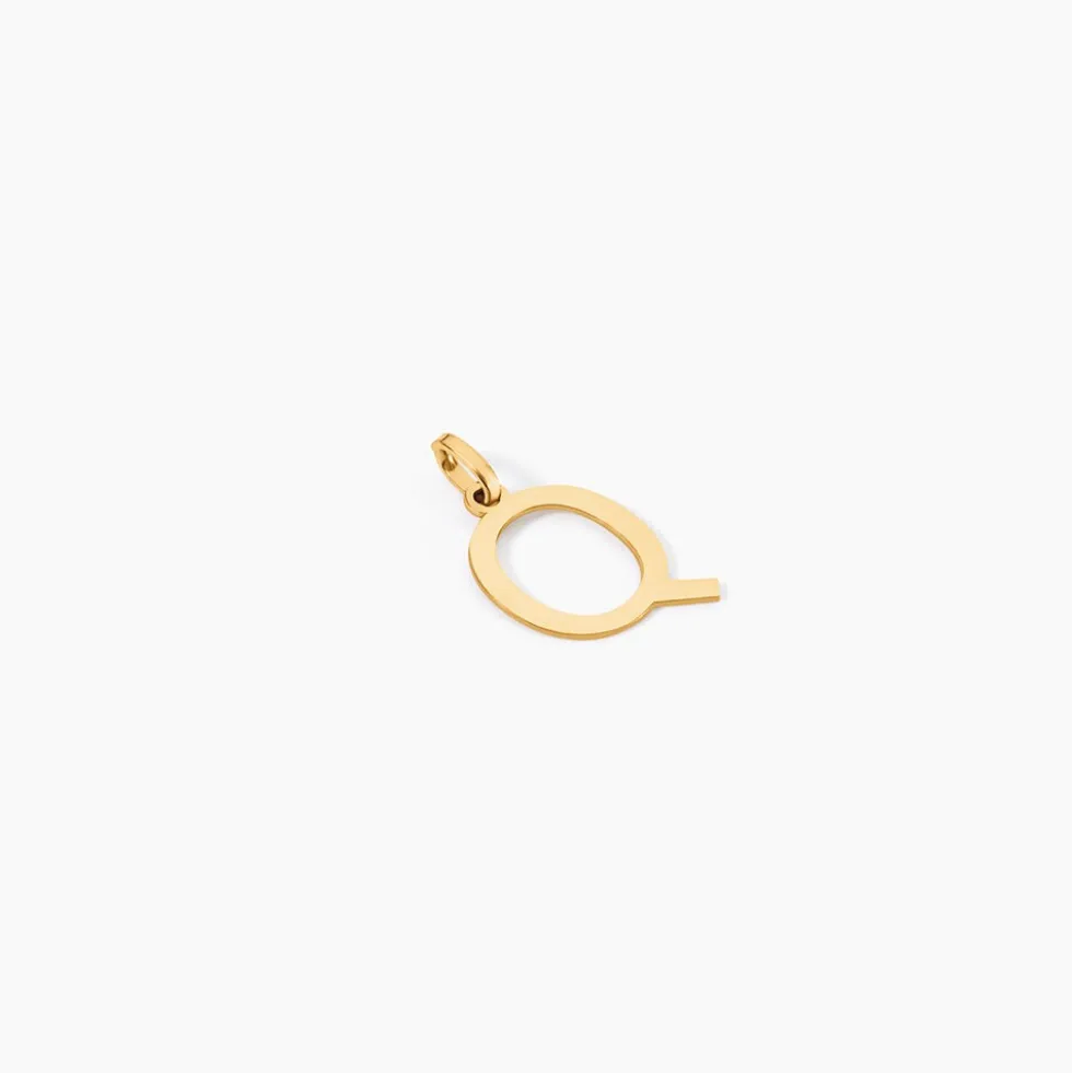 Pendentif Ionia Lettre Or Jaune