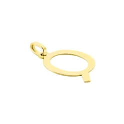 Pendentif Ionia Lettre Or Jaune