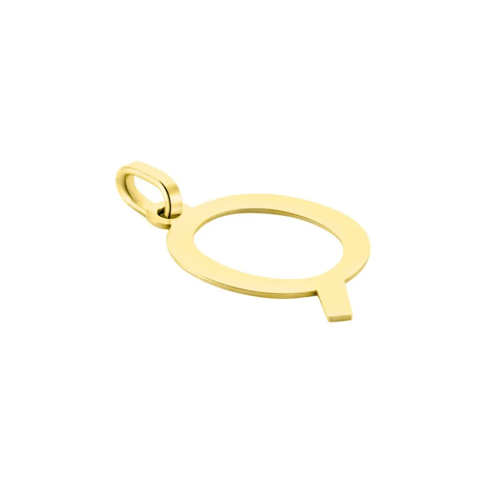Pendentif Ionia Lettre Or Jaune