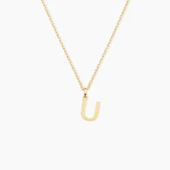 Pendentif Ionia Lettre Or Jaune