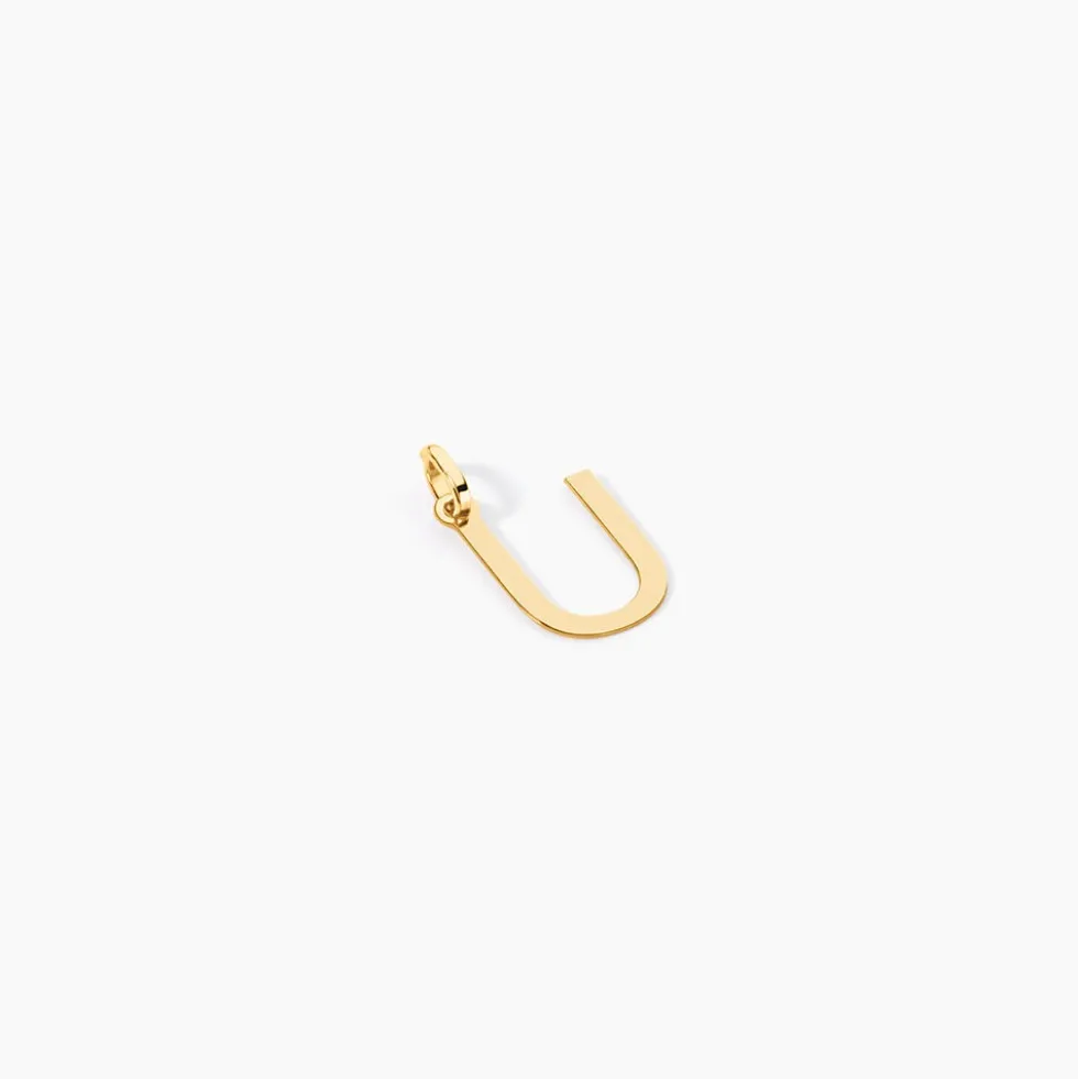 Pendentif Ionia Lettre Or Jaune