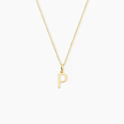 Pendentif Ionia Lettre Or Jaune