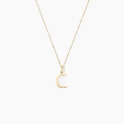 Pendentif Ionia Lettre Or Jaune