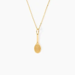 Pendentif Julius Sport Tennis Or Jaune