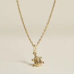 Pendentif Kalinka Tortue Or Jaune