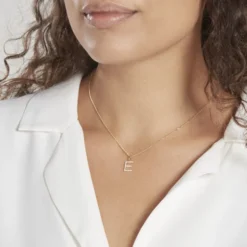 Pendentif Klementine Or Jaune Oxyde De Zirconium