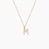 Pendentif Klementine Or Jaune Oxyde De Zirconium